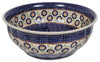 Polish Pottery 11" Bowl (Mums the Word) | M087T-P178 at PolishPotteryOutlet.com