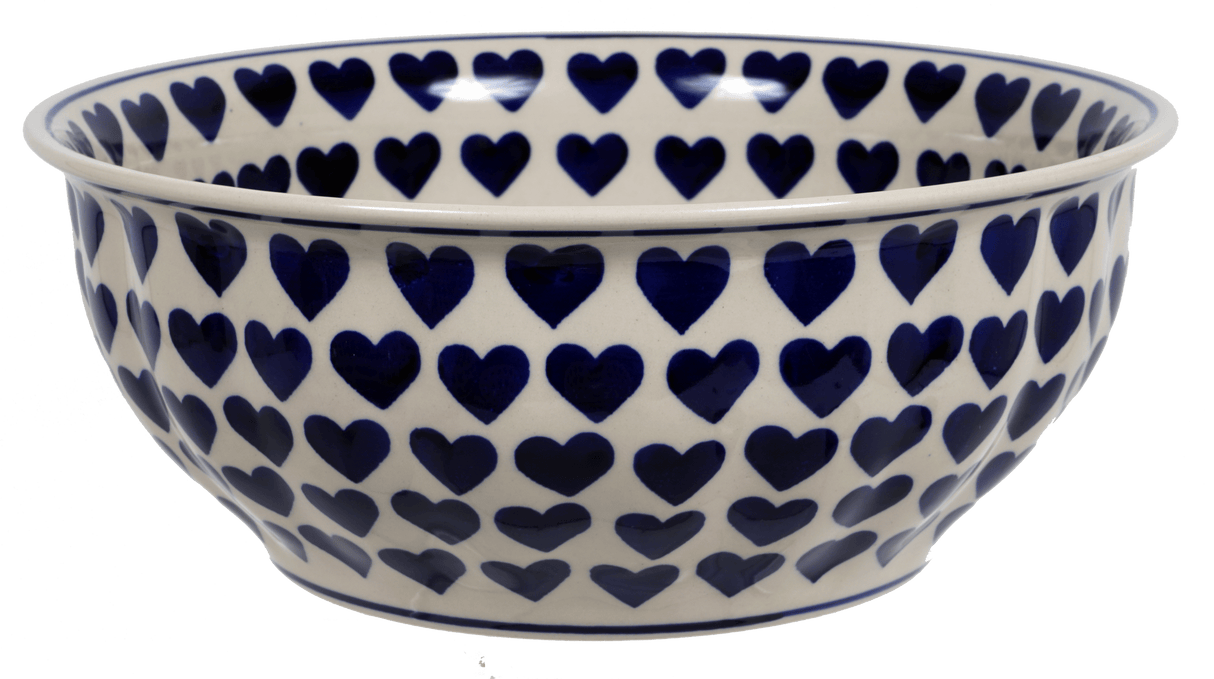 Bowl, Round, 11" in "Whole Hearted" by Manufaktura | M087T-SEDU