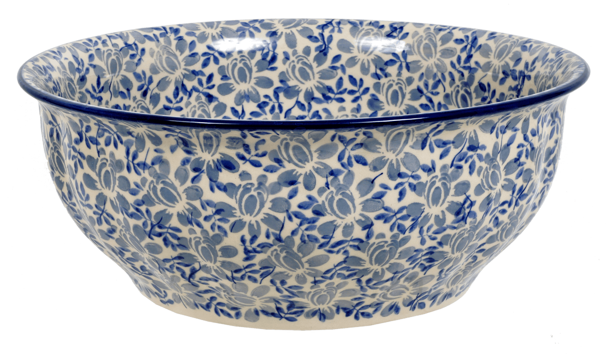 Bowl, Round, 11" in "English Blue" by Manufaktura | M087U-AS53