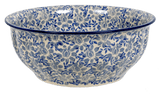 Bowl, Round, 11" in "English Blue" by Manufaktura | M087U-AS53