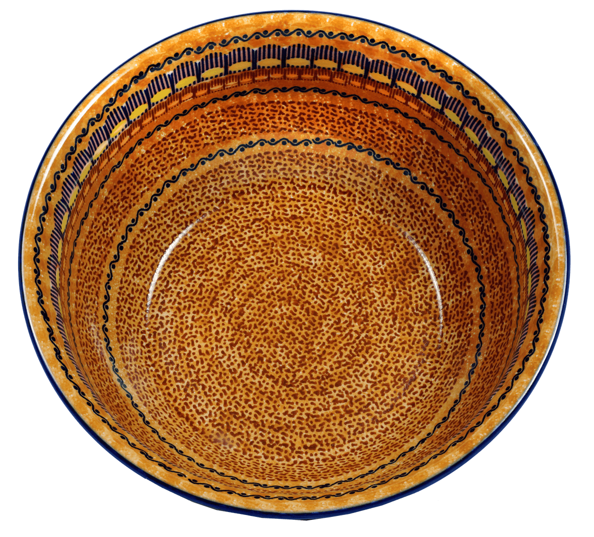 Bowl, Round, 11" in "Desert Sunrise" by Manufaktura | M087U-KLJ