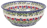 Bowl, Round, 11" in "Poppy Parade" by Manufaktura | M087U-P341