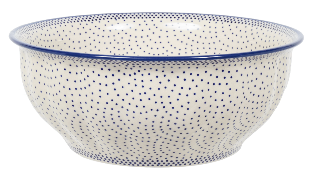 Bowl, Round, 11" in "Misty Blue" by Manufaktura | M087U-61A