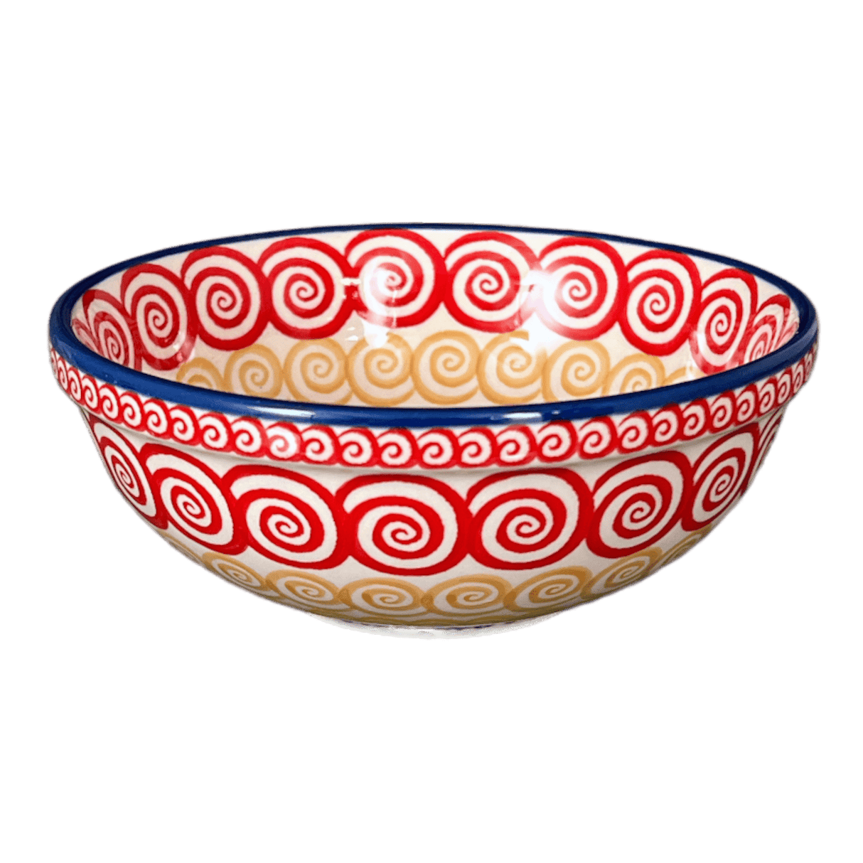 Bowl, Round, 6" in "Psychedelic Swirl" by Manufaktura | M089M-CMZK