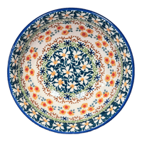 A picture of a Polish Pottery 6" Bowl (Irish Spring) | M089S-BIKW as shown at PolishPotteryOutlet.com/products/6-bowls-irish-spring