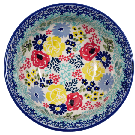 Bowl, Round, 6" in "Garden Party" by Manufaktura | M089S-BUK1