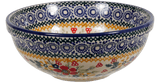Bowl, Round, 6" in "Ruby Bouquet" by Manufaktura | M089S-DPCS