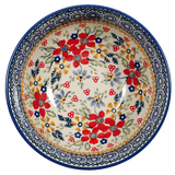 Bowl, Round, 6" in "Ruby Bouquet" by Manufaktura | M089S-DPCS