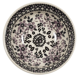 Bowl, Round, 6" in "Duet in Black & Grey" by Manufaktura | M089S-DPSC
