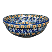 A picture of a Polish Pottery 6" Bowl (Olive Orchard) | M089S-DZ as shown at PolishPotteryOutlet.com/products/6-bowl-olive-orchard