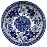 Bowl, Round, 6" in "Blue Life" by Manufaktura | M089S-EO39