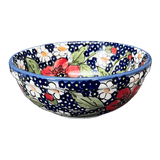 Bowl, Round, 6" in "Poppies & Posies" by Manufaktura | M089S-IM02