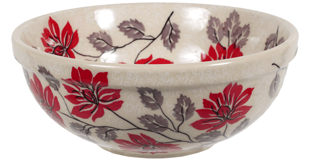 Bowl, Round, 6" in "Evening Blossoms" by Manufaktura | M089S-KS01