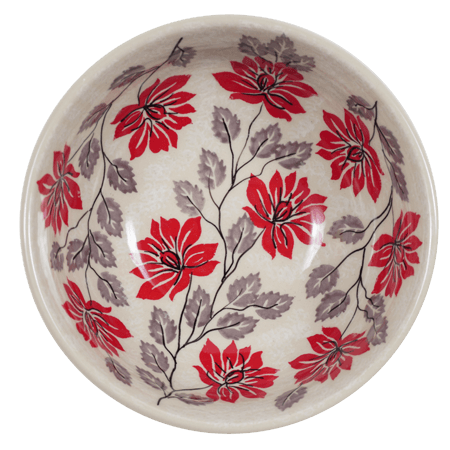 Bowl, Round, 6" in "Evening Blossoms" by Manufaktura | M089S-KS01