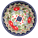 Bowl, Round, 6" in "Floral Fantasy" by Manufaktura | M089S-P260