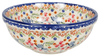 Polish Pottery 6" Bowl (Wildflower Delight) | M089S-P273 at PolishPotteryOutlet.com