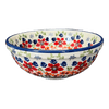 Polish Pottery 6" Bowl (Stellar Celebration) | M089S-P309 at PolishPotteryOutlet.com