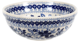 Bowl, Round, 6" in "Duet in Blue" by Manufaktura | M089S-SB01