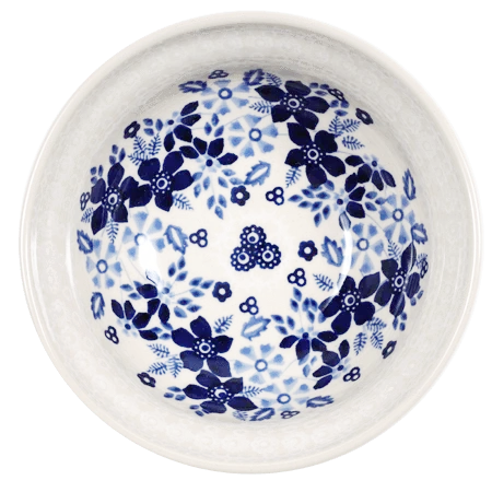 Bowl, Round, 6" in "Duet in Blue & White" by Manufaktura | M089S-SB04