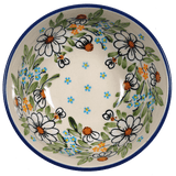 Bowl, Round, 6" in "Daisy Bouquet" by Manufaktura | M089S-TAB3