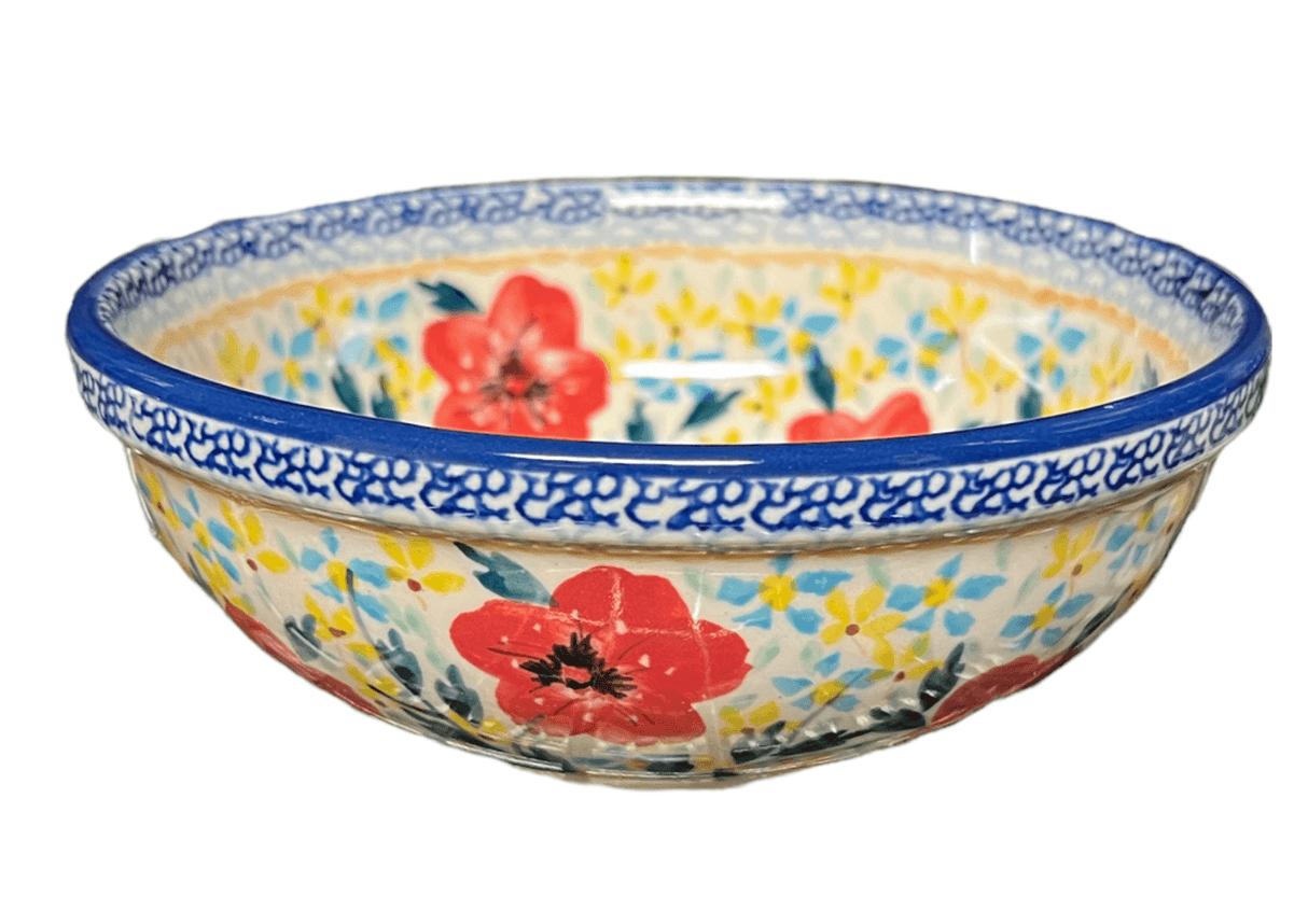 Bowl, Round, 6" in "Brilliant Wreath" by Manufaktura | M089S-WK78