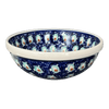 Polish Pottery 6" Bowl (Fish Eyes) | M089T-31 at PolishPotteryOutlet.com