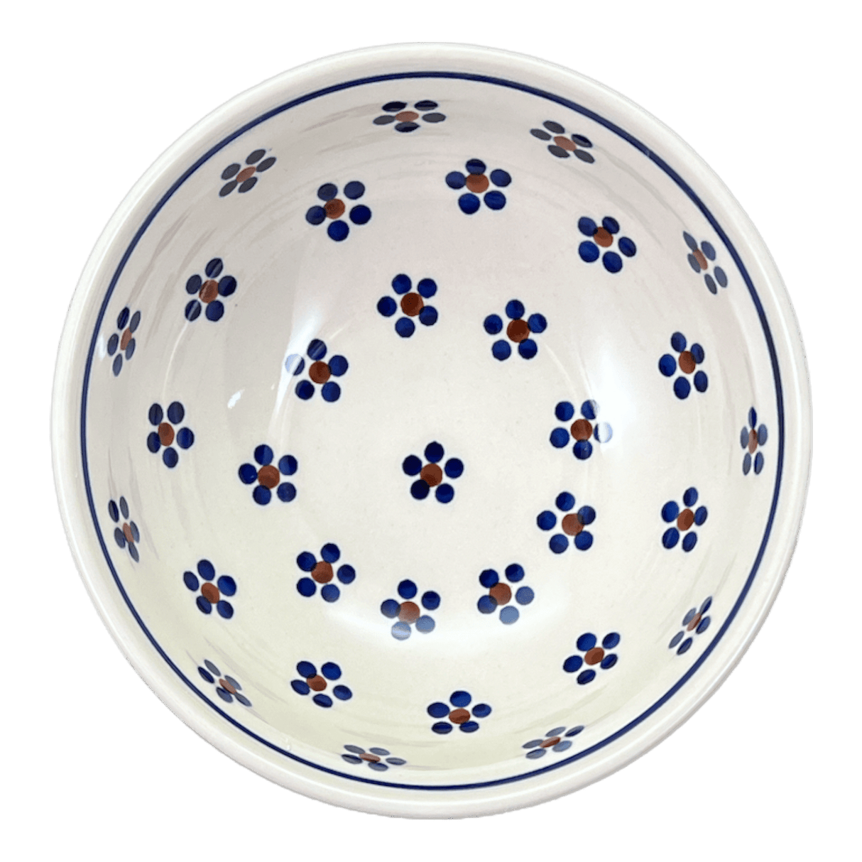 Bowl, Round, 6" in "Petite Floral" by Manufaktura | M089T-64