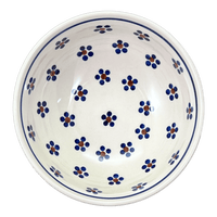 A picture of a Polish Pottery 6" Bowl (Petite Floral) | M089T-64 as shown at PolishPotteryOutlet.com/products/6-bowl-petite-floral-m089t-64