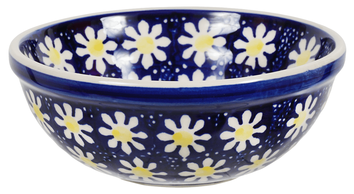 Bowl, Round, 6" in "Mornin' Daisy" by Manufaktura | M089T-AM