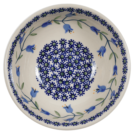 Bowl, Round, 6" in "Lily of the Valley" by Manufaktura | M089T-ASD