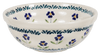 Polish Pottery 6" Bowl (Forget Me Not) | M089T-ASS at PolishPotteryOutlet.com