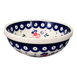 Bowl, Round, 6" in "Berry Dot" by Manufaktura | M089T-BL04