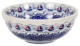 Bowl, Round, 6" in "Smooth Sailing" by Manufaktura | M089T-DPMA