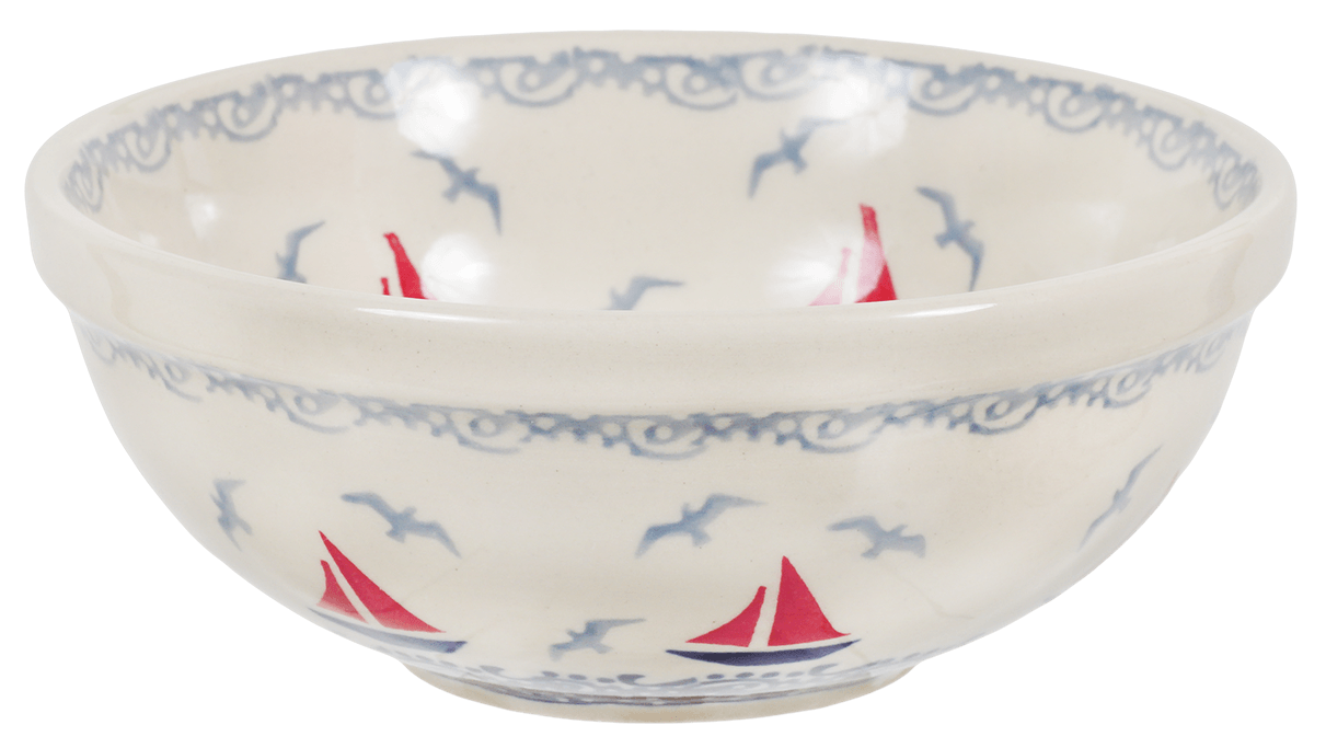 Bowl, Round, 6" in "Smooth Seas" by Manufaktura | M089T-DPML