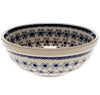 Polish Pottery 6" Bowl (Floral Chain) | M089T-EO37 at PolishPotteryOutlet.com