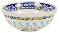 A picture of a Polish Pottery 6" Bowl (Riverdance) | M089T-IZ3 as shown at PolishPotteryOutlet.com/products/6-bowls-riverdance