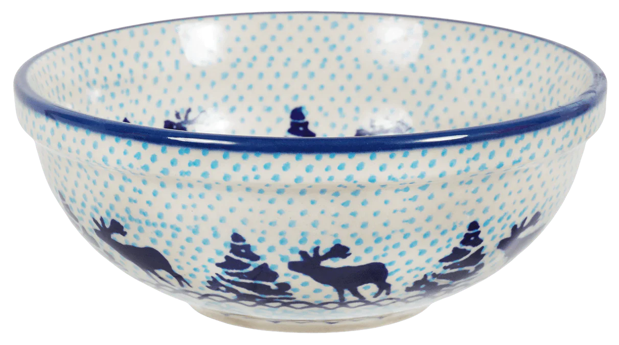 Bowl, Round, 6" in "Peaceful Season" by Manufaktura | M089T-JG24