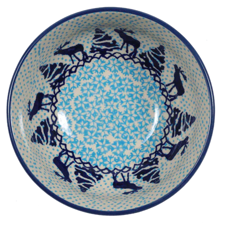 Bowl, Round, 6" in "Peaceful Season" by Manufaktura | M089T-JG24