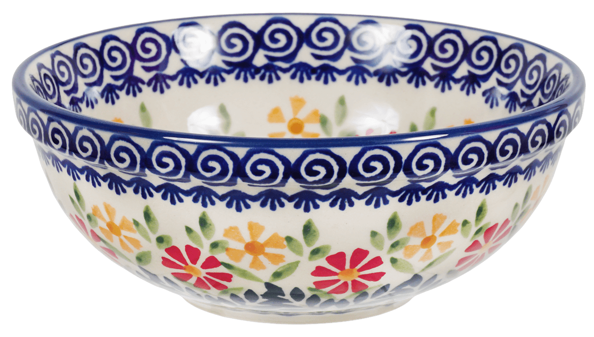 Bowl, Round, 6" in "Flower Power" by Manufaktura | M089T-JS14