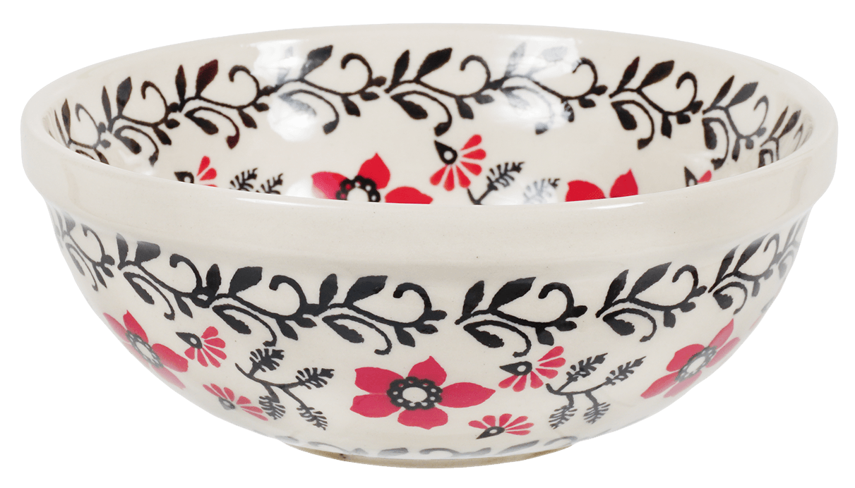 Bowl, Round, 6" in "Scarlet Garden" by Manufaktura | M089T-KK01