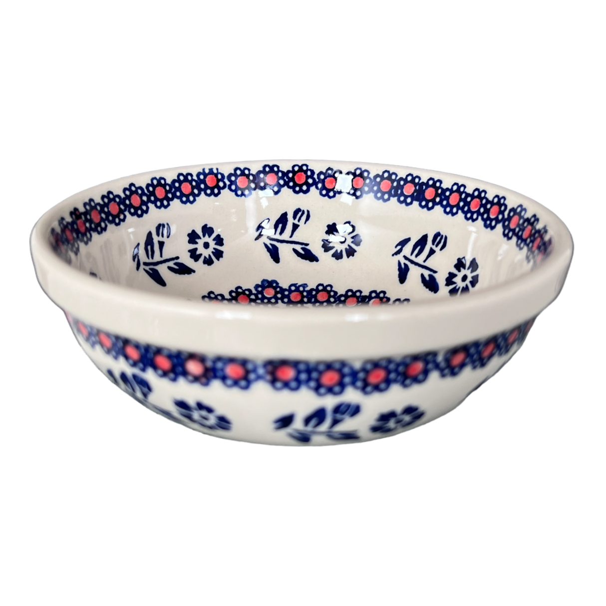 Bowl, Round, 6" in "Swedish Flower" by Manufaktura | M089T-KLK