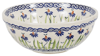 A picture of a Polish Pottery 6" Bowl (Riverbank) | M089T-MC15 as shown at PolishPotteryOutlet.com/products/6-bowls-riverbank