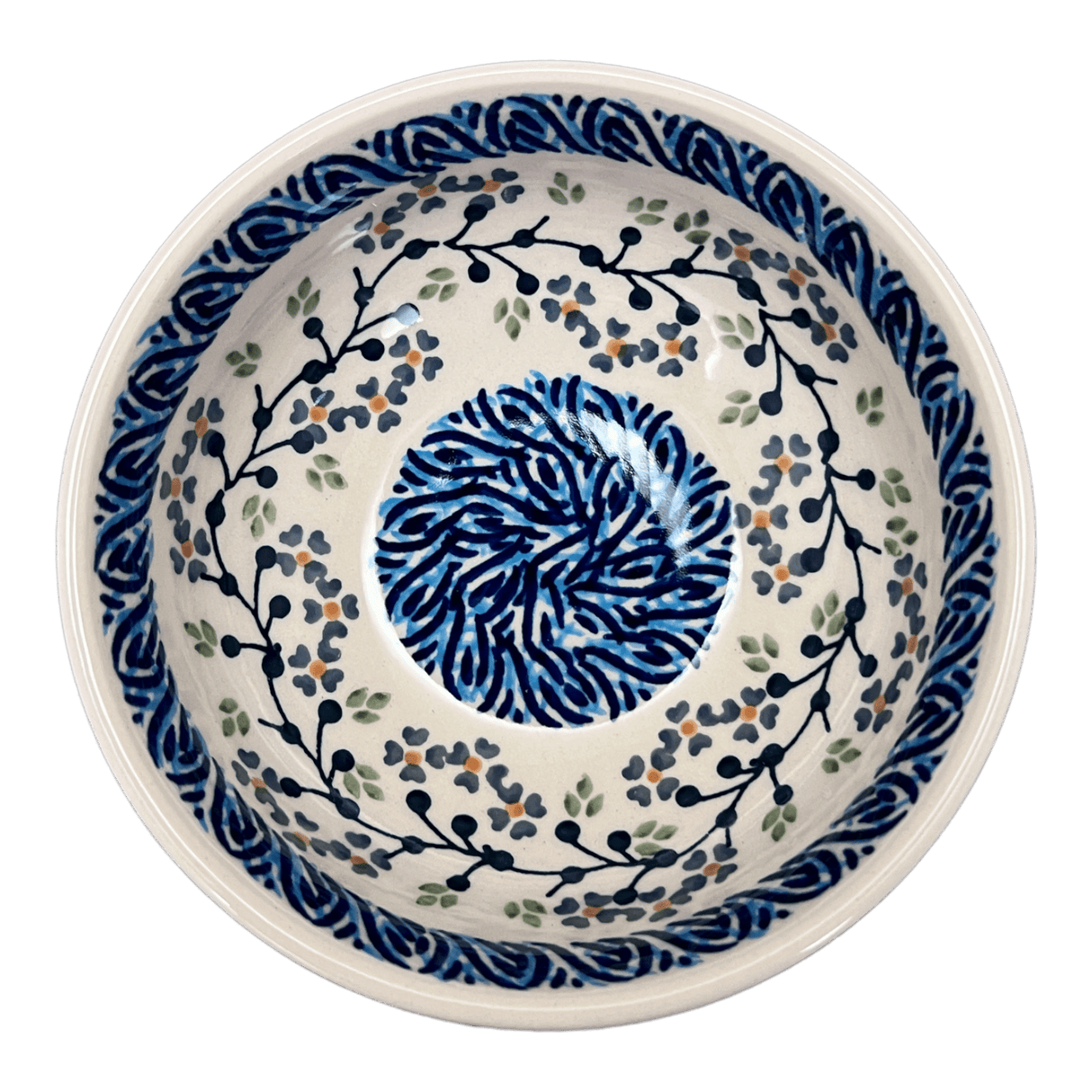 Bowl, Round, 6" in "Baby Blue Eyes" by Manufaktura | M089T-MC19
