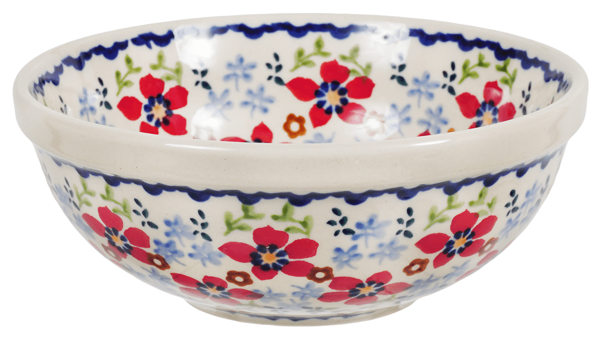 Bowl, Round, 6" in "Summer Bouquet" by Manufaktura | M089T-MM01