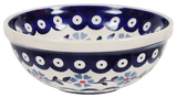 Bowl, Round, 6" in "Periwinkle Chain" by Manufaktura | M089T-P213
