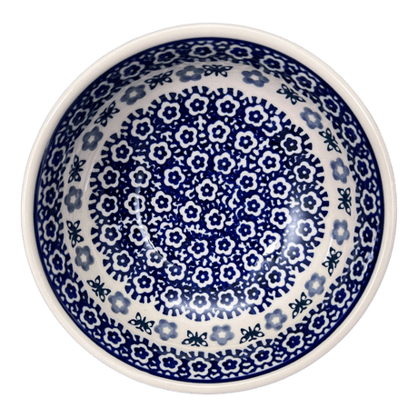 Bowl, Round, 6" in "Butterfly Border" by Manufaktura | M089T-P249