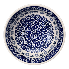 Polish Pottery 6" Bowl (Butterfly Border) | M089T-P249 Additional Image at PolishPotteryOutlet.com