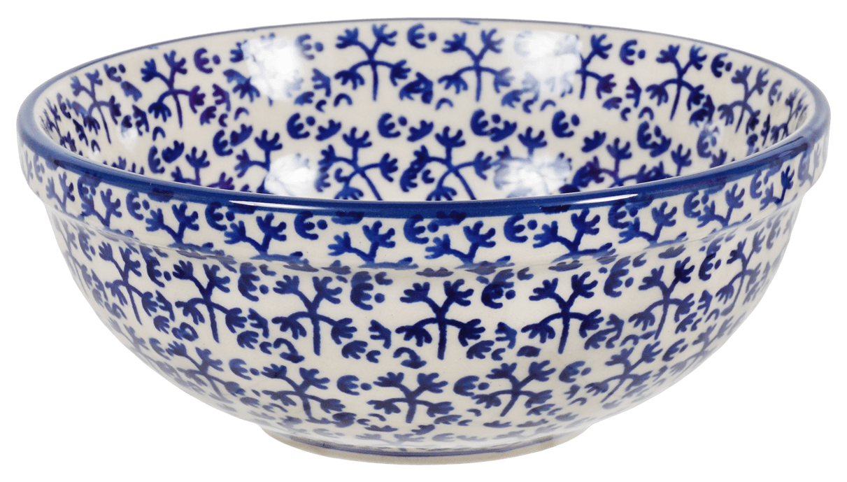 Bowl, Round, 6" in "Blue Thicket" by Manufaktura | M089T-P364