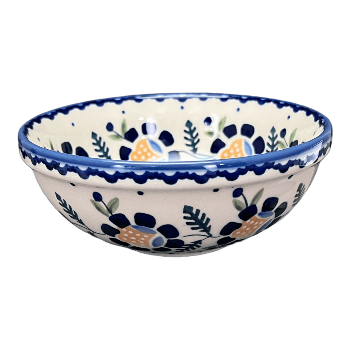 Bowl, Round, 6" in "Cornflower" by Manufaktura | M089T-RU