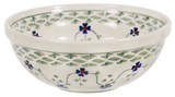 Bowl, Round, 6" in "Woven Pansies" by Manufaktura | M089T-RV